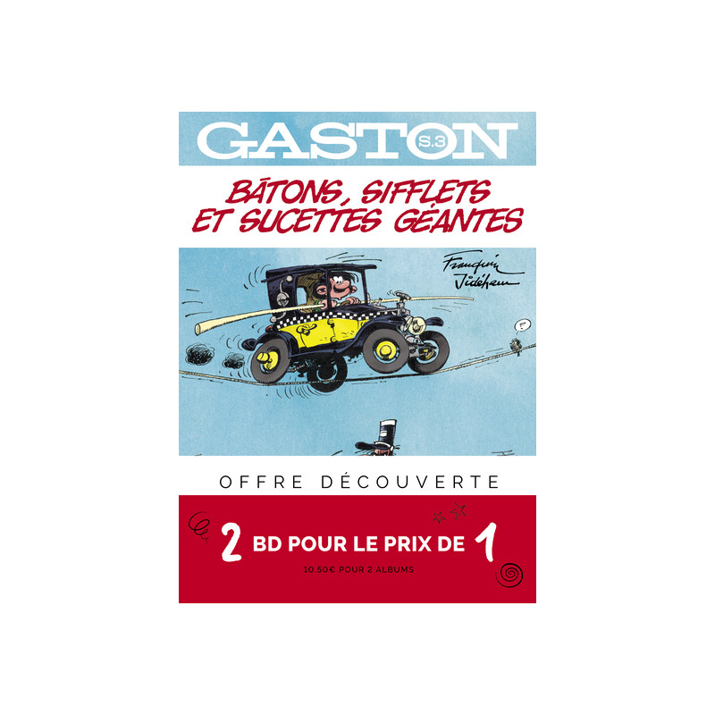 Bi-pack T3 + T2 (offert) Gaston hors-série