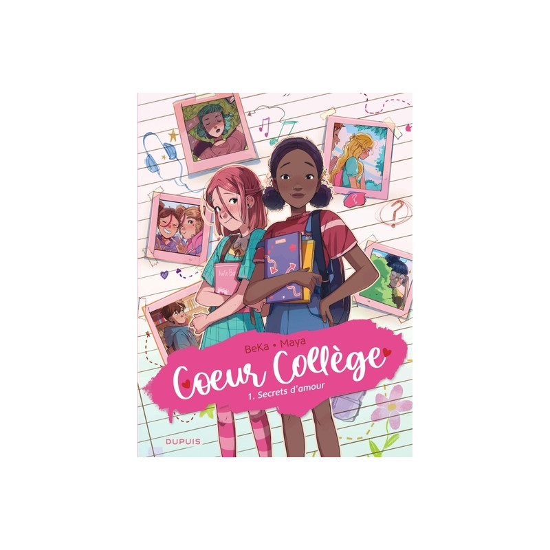 Coeur Collège - Tome 1 - Secrets d'amour
