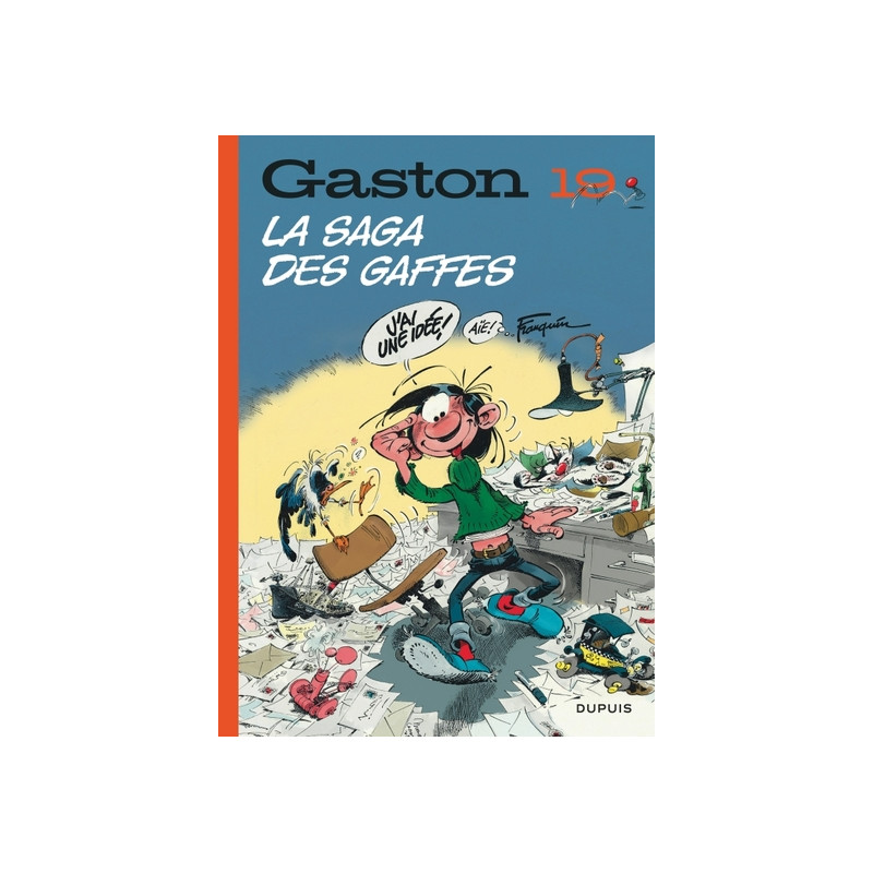 Gaston (édition 2018) - Tome 19 - La saga des gaffes
