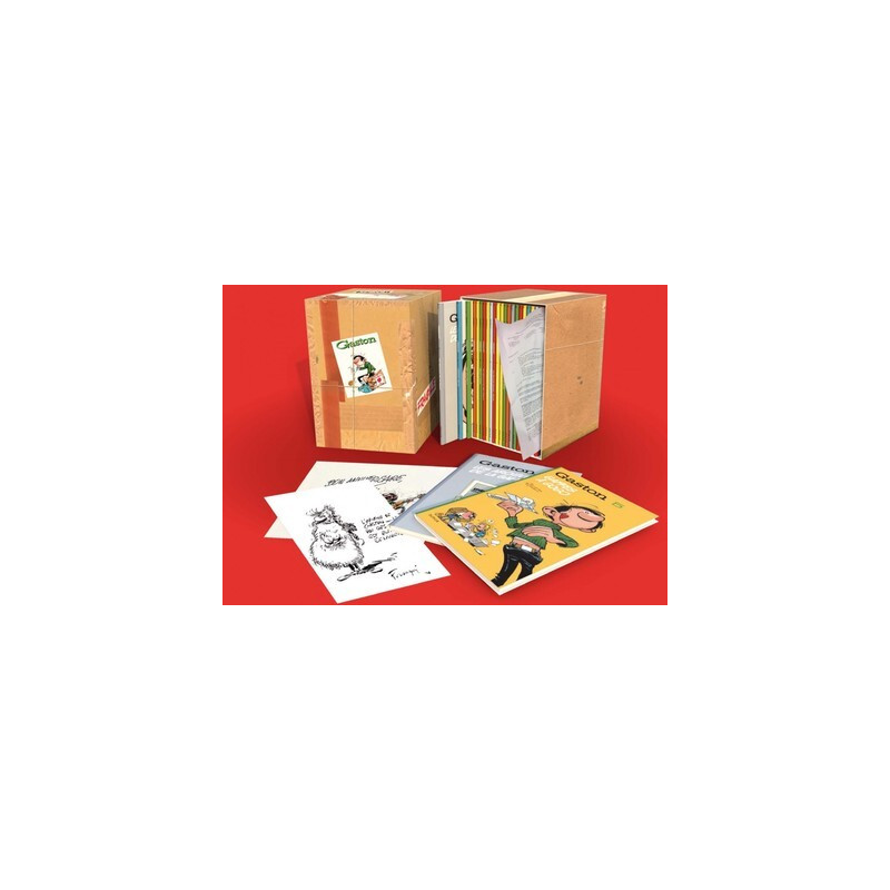 Coffret plein Gaston Edition Chronologique