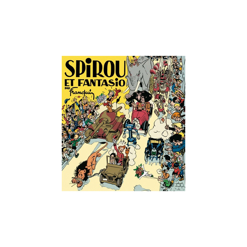 Spirou et Fantasio par Franquin (fac-similé édition 1948) - Tome 1 - Spirou et Fantasio par Franquin (fac-similé édition 1948)