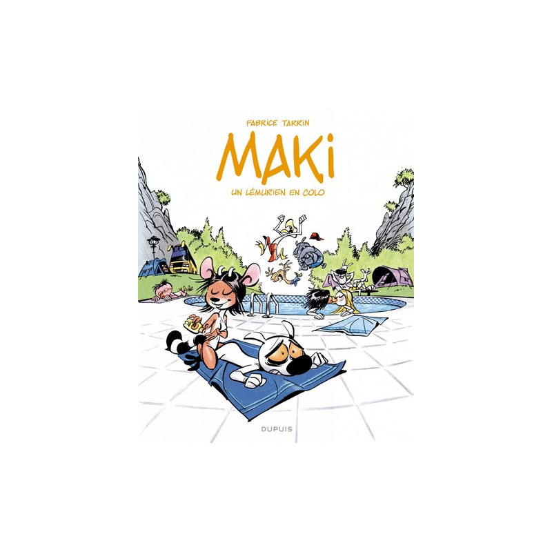 Maki - Tome 1 - Un lémurien en colo