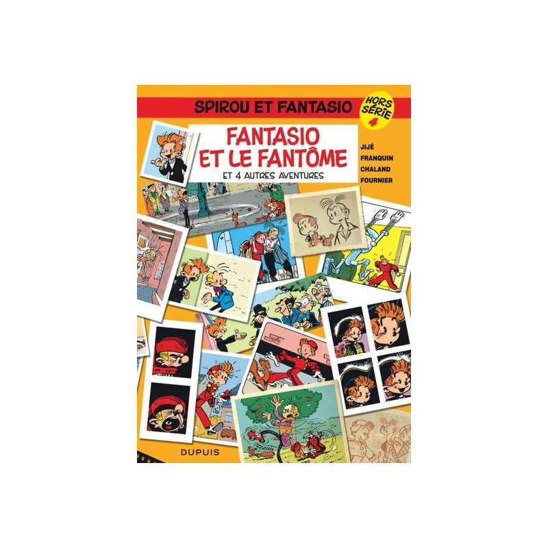 Spirou et Fantasio - Hors-série - Tome 4 - Fantasio et le fantôme (et 4 autres aventures)