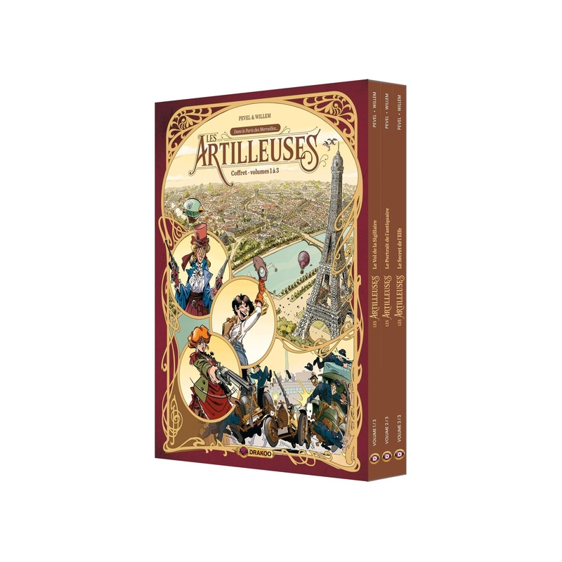 Les Artilleuses - coffret vol. 01 à 03