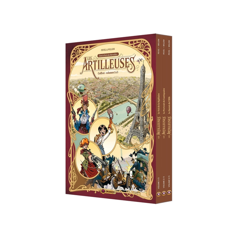 Les Artilleuses - coffret vol. 01 à 03