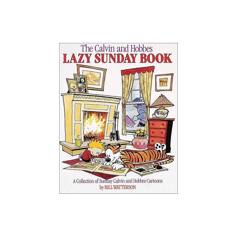 CALVIN & HOBBES Lazy Sunday Book
