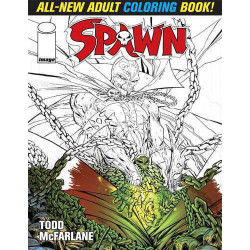 Spawn Adult Coloring Book