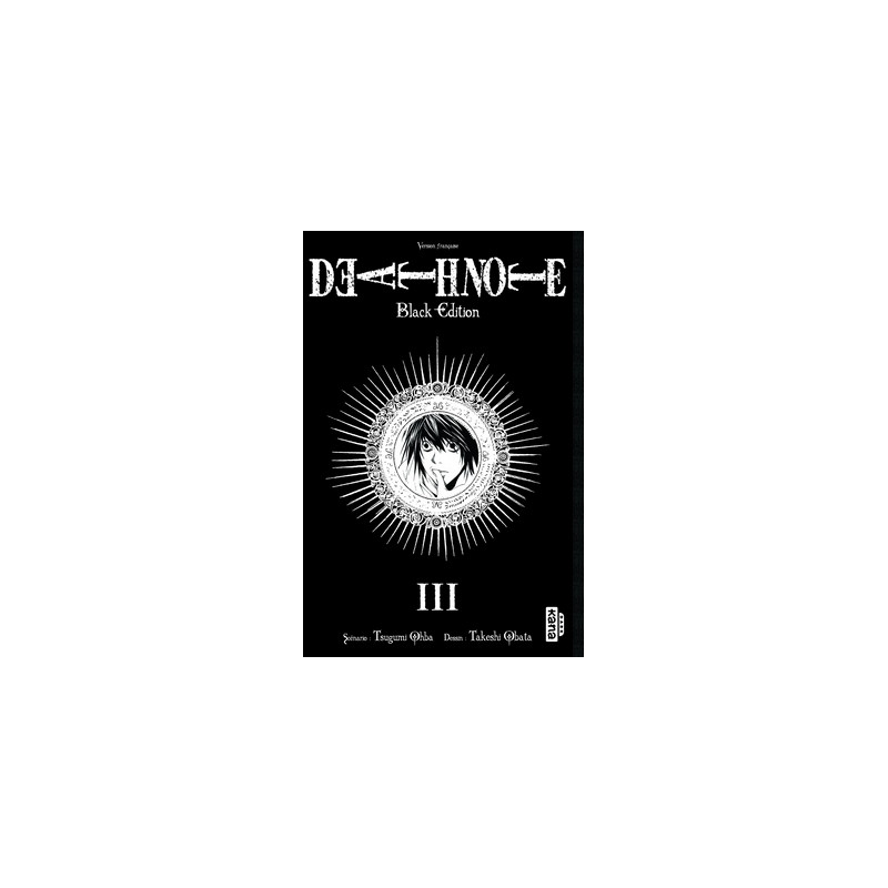 DEATH NOTE - BLACK EDITION - Tome 3