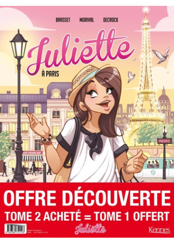 Juliette BD - pack T02 acheté  T01 offert