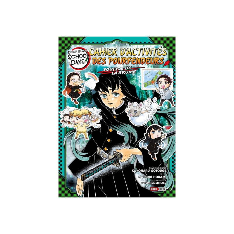 Demon Slayer School Days - Cahier d'activités des Pourfendeurs : Souffle de la brume