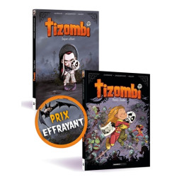 Tizombi - tome 01 et tome 05 - prix effrayant