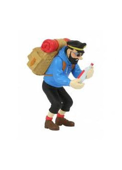 FIGURINE PVC - HADDOCK BOUTEILLE (9 CM)