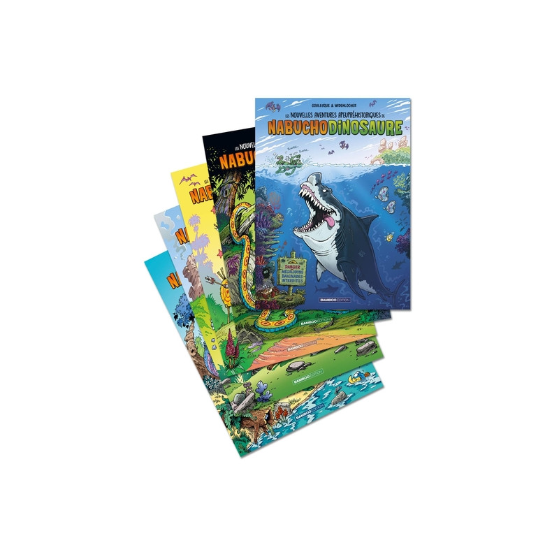 Les Nouvelles aventures de Nabuchodinosaure - Pack 5 ex. fonds 2023