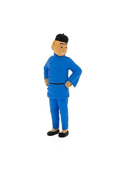 FIGURINE PVC - TINTIN LOTUS (9 CM)