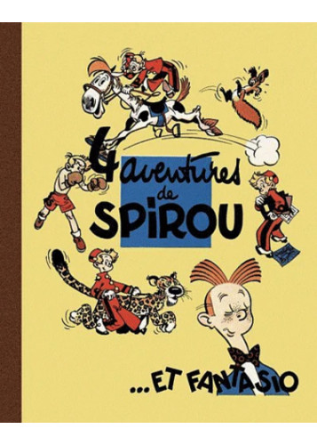 4 HISTOIRES DE SPIROU FAC-SIMILE DE 1950