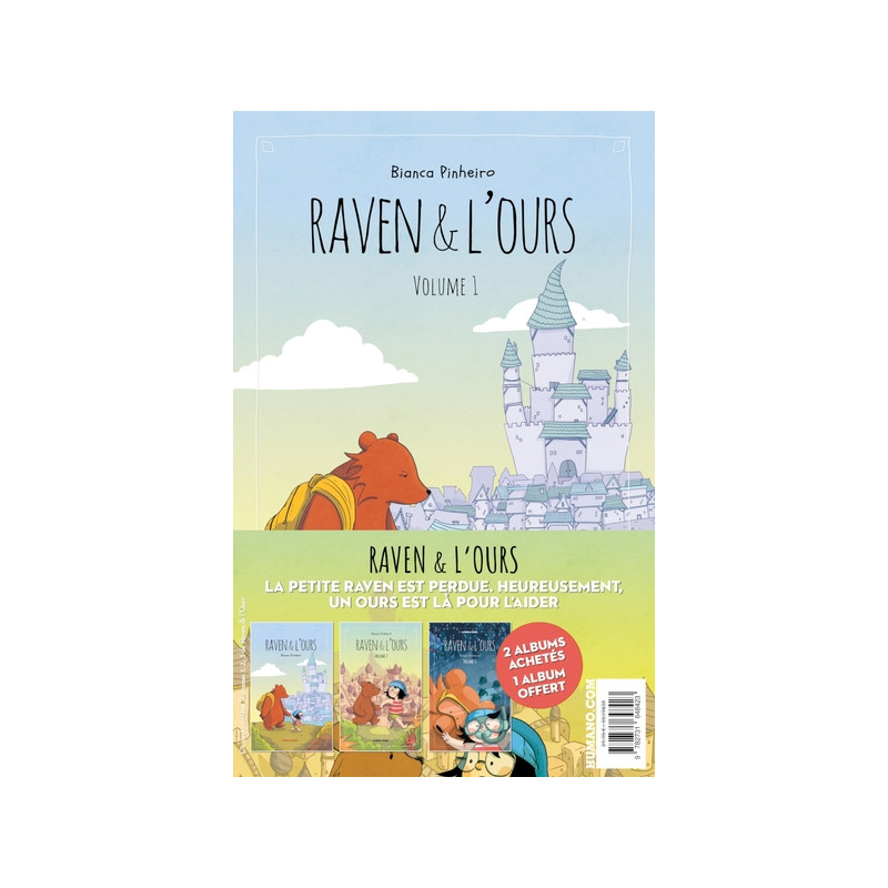 Pack Raven et l'ours (2 + 1 gratuit)