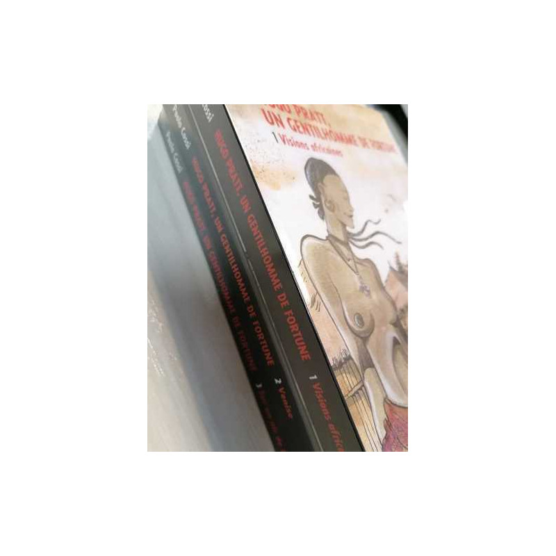 Pack Hugo Pratt, Un gentilhomme de fortune (3 vol)