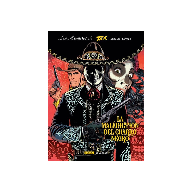 Les aventures de tex : 9. la malédiction du charro negro