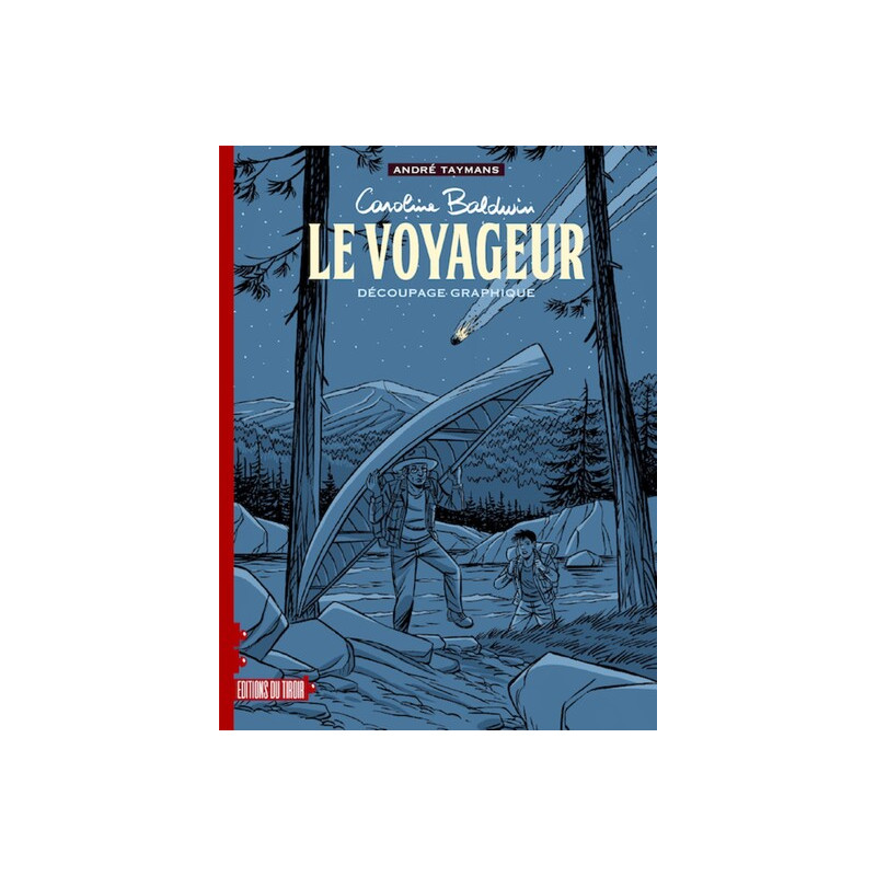 Caroline baldwin - le voyageur - découpage graphique