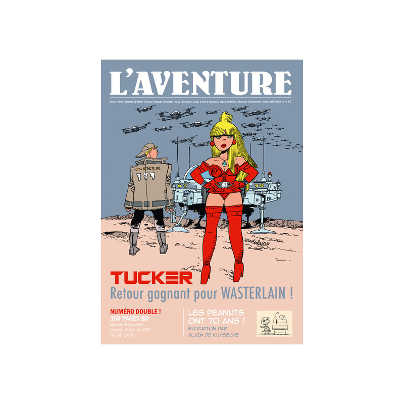 La revue "l'aventure" n°6-7 : spécial marc wasterlain