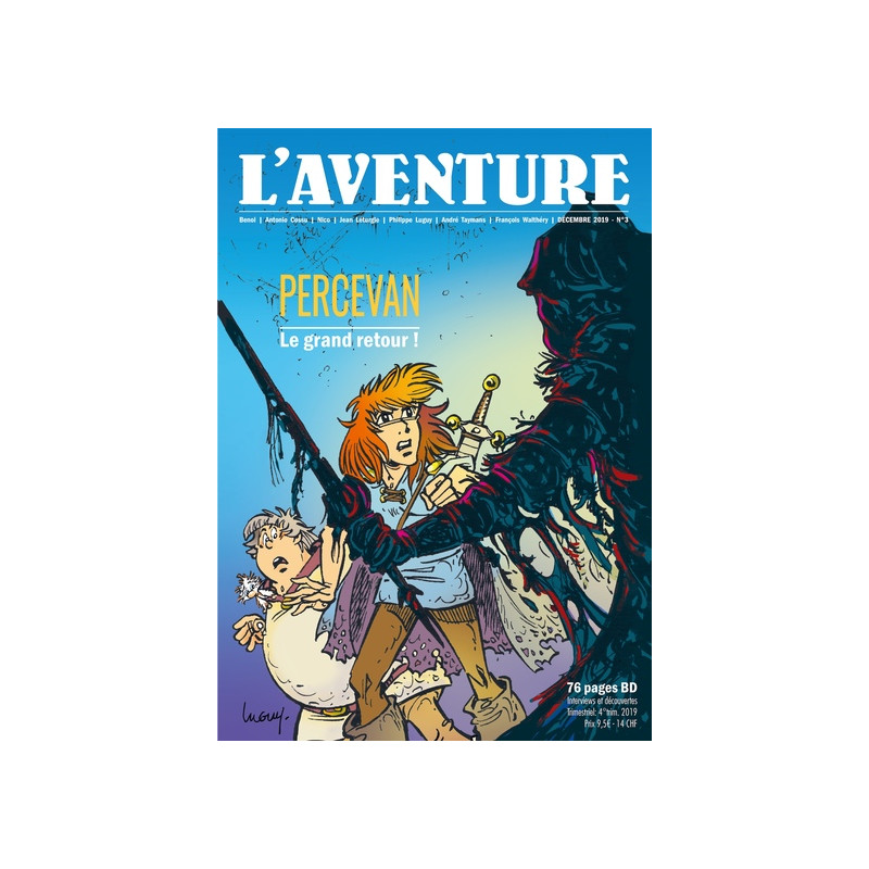 La revue "l'aventure" n°3 : spécial luguy & leturgie
