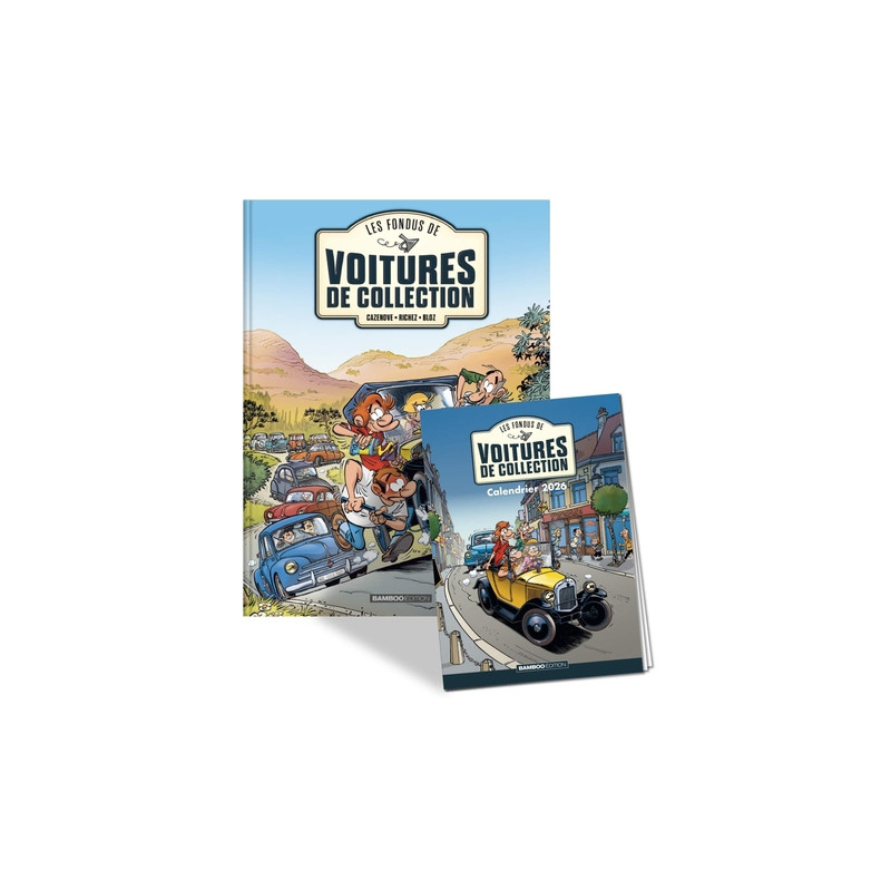 Les Fondus de voitures de collection - tome 01 + calendrier 2026_LDS
