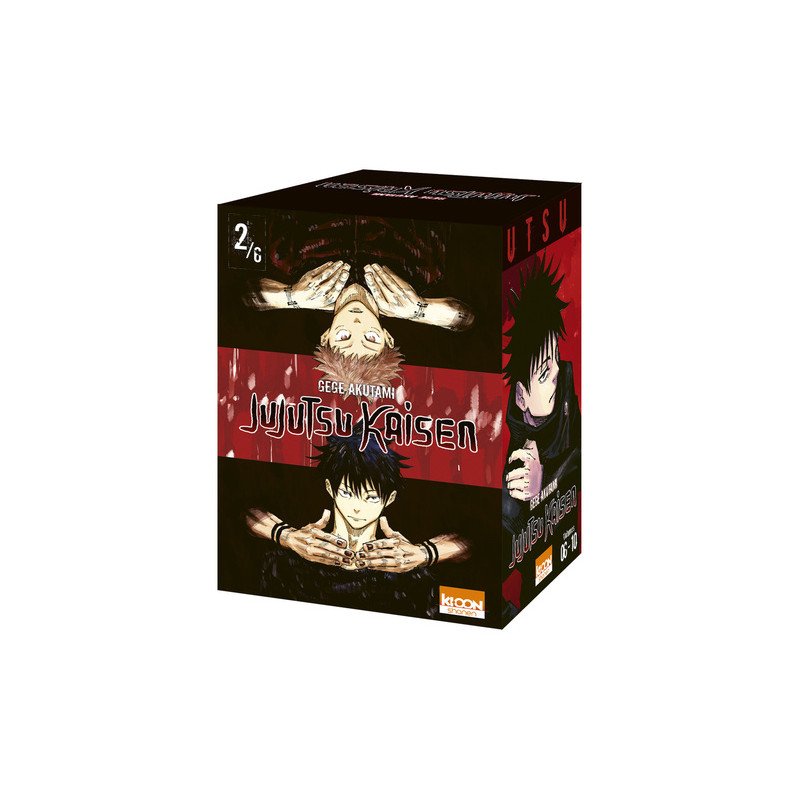 Coffret intégrale Jujutsu Kaisen vol. 6 à 10