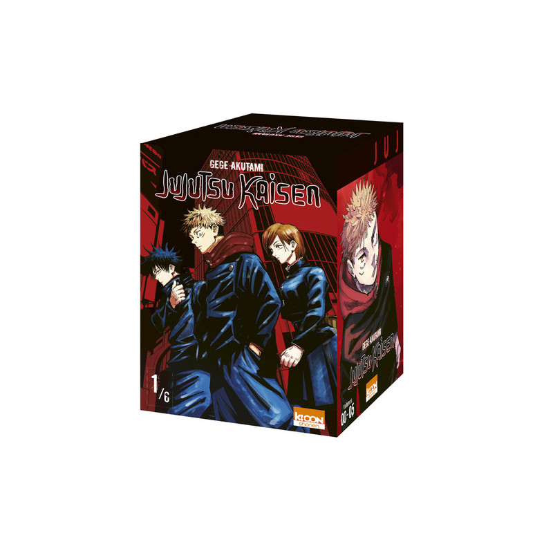 Coffret intégrale Jujutsu Kaisen vol. 0 à 5