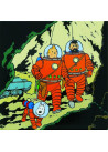 MAGNET - TINTIN, HADDOCK ET MILOU - LUNE