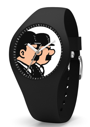 MONTRE - TINTIN & CO - DUPOND & DUPONT « M » - NOIRE