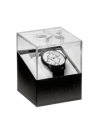 MONTRE - TINTIN - CLASSIC - « L » - CADRAN BLANC - BRACELET NOIR