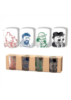 PACK 4 VERRES - PERSONNAGES