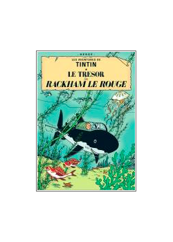 POSTER CV11 - LE TRESOR DE RACKHAM LE ROUGE - 70X50CM