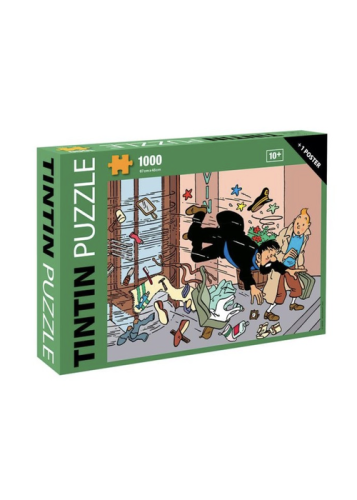 PUZZLE - CHUTE PORTE TAMBOUR - 1000 pcs  POSTER