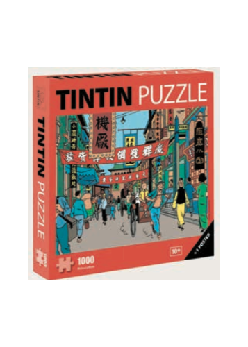 PUZZLE TINTIN SHANGHAI  1000 PCES