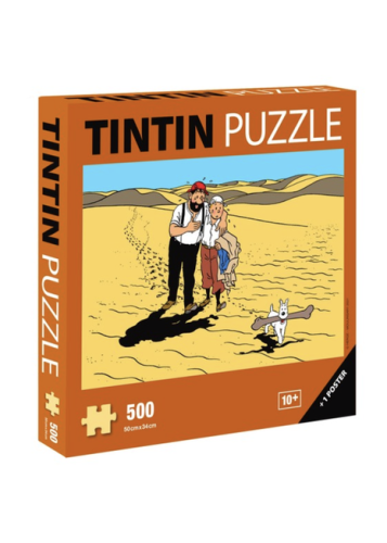 PuzzleTintin - Le Pays de la Soif  Poster 50x34cm (2022)
