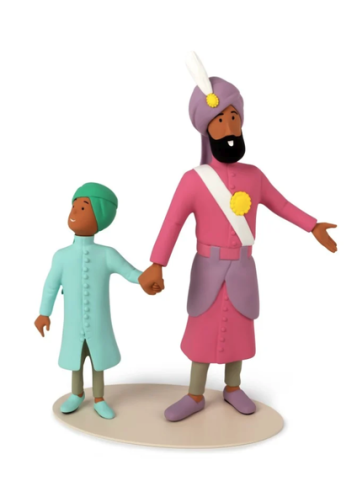 RESINE - MAHARADJAH ET SON FILS - MUSEE IMAGINAIRE