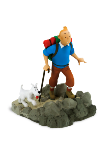 RESINE - TINTIN RANDONNEUR
