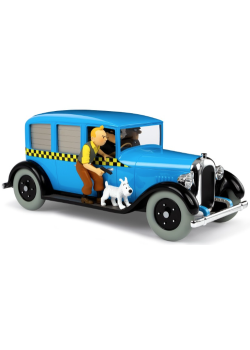 RESINE TINTIN - TAXI AMERIQUE 112e