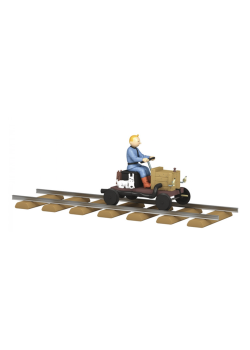 Nº59 LA DRAISINE A MOTEUR SOVIETS - TINTIN EN VOITURE 124