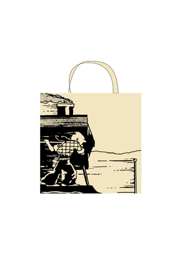 SAC COTON TRAIN 69 X 60 CM