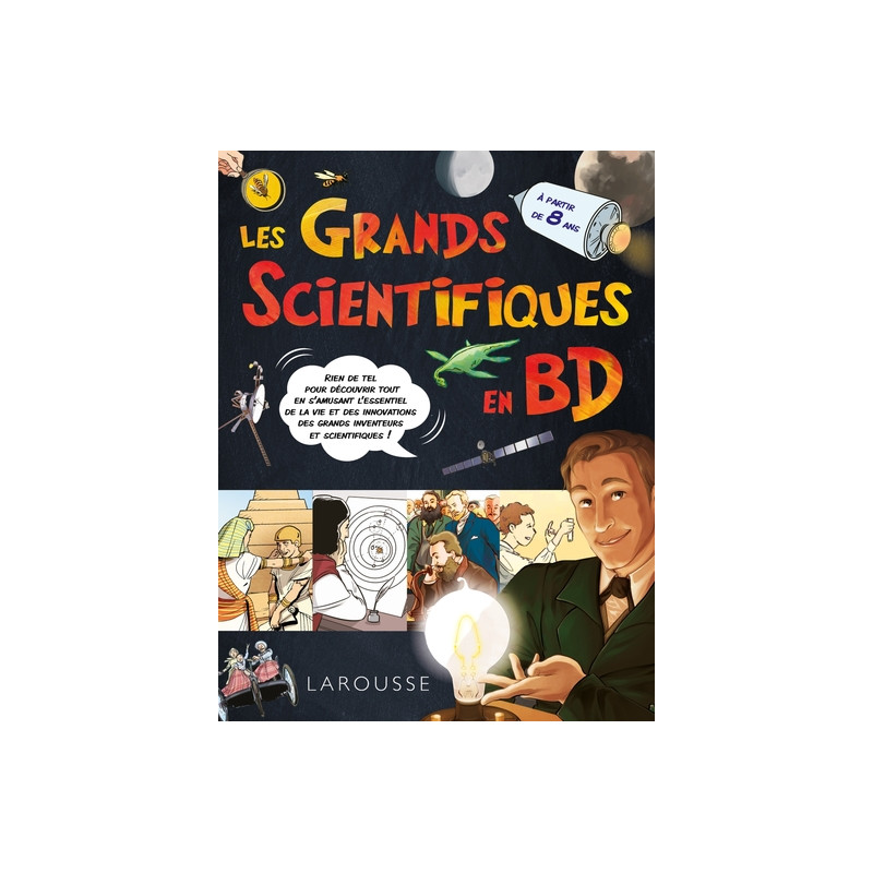 Grands ingénieurs et explorateurs de l'espace en BD